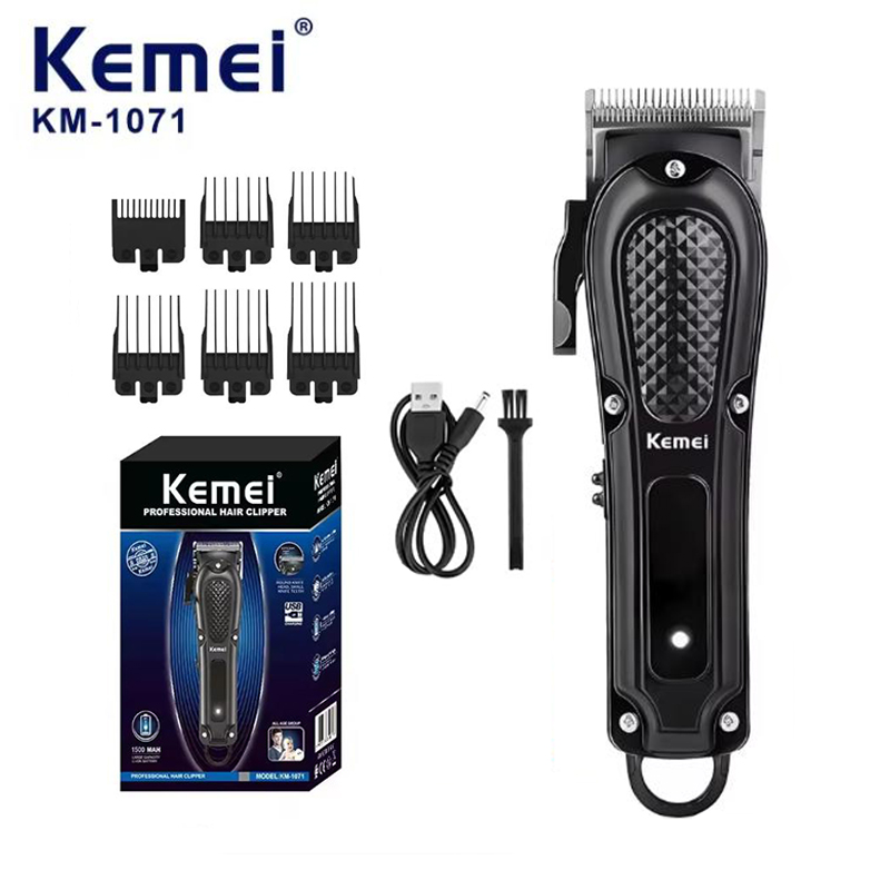 Electric Shaver Rotary - Kemei KM-1071 máquina de cortar cabelo