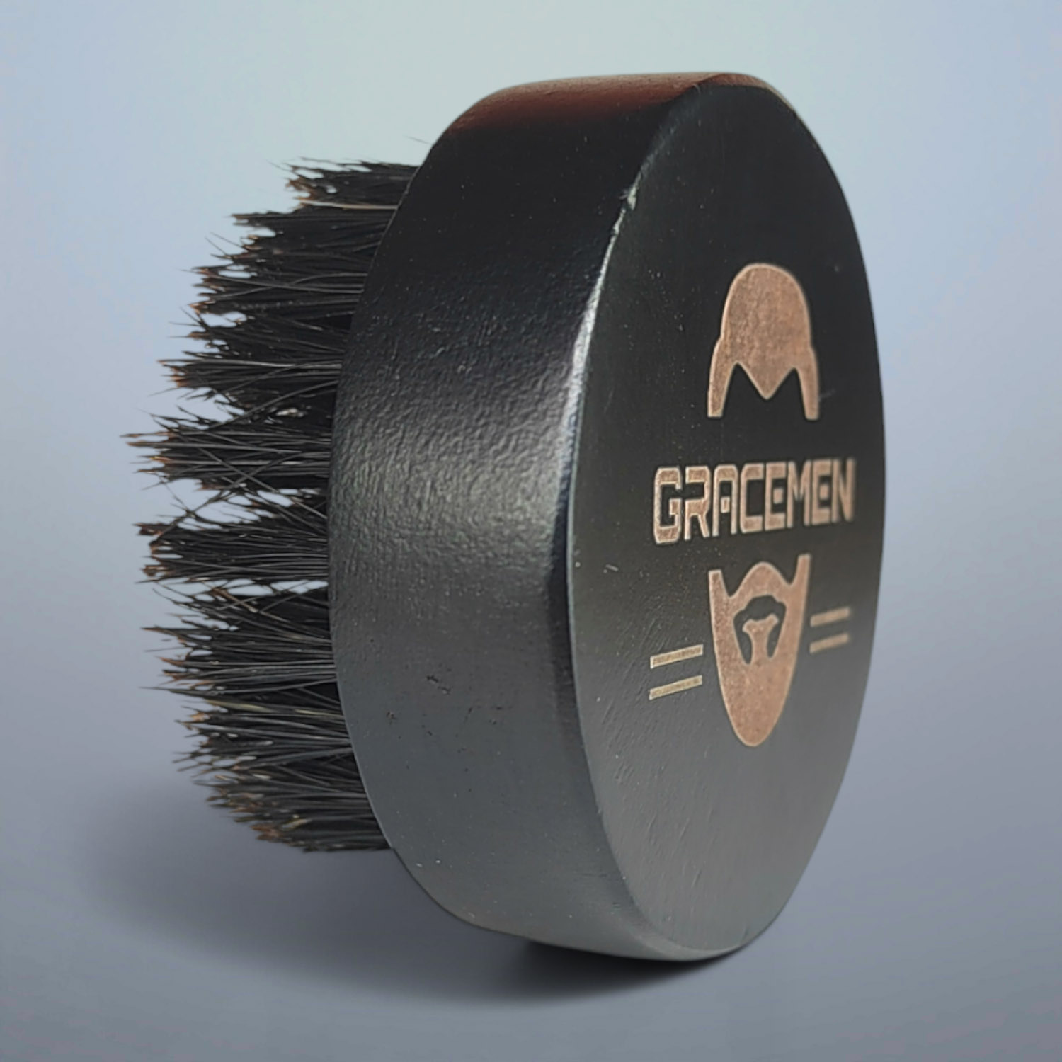 Men'S Grooming Facial - Escova de barba redonda para homens