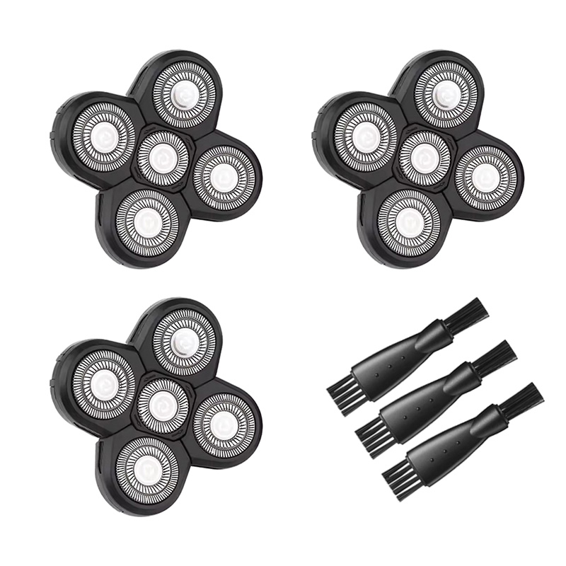 Men'S Grooming Trimmer - Cabeça Rotativa de 5 Lâminas para