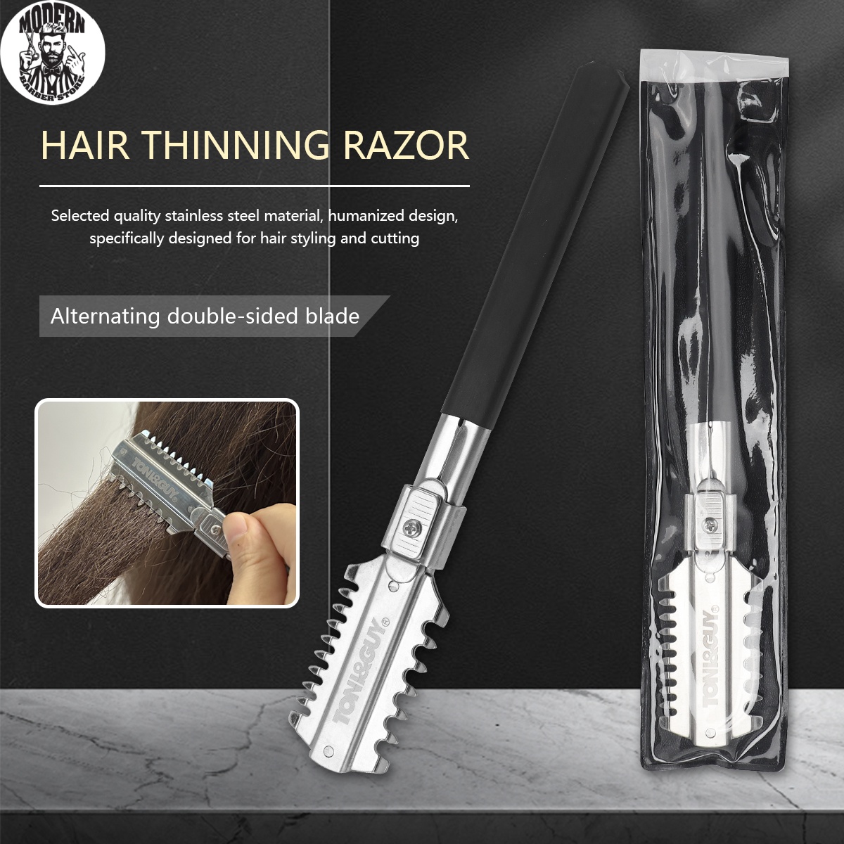 Men'S Grooming Trimmer - Navalha de Barbear de Dupla Lâmina