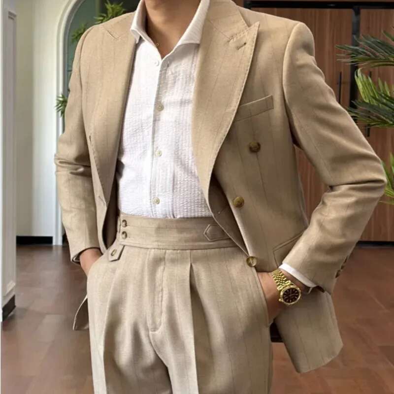 Men'S Grooming Trends - Terno masculino designers fino ajuste negócios