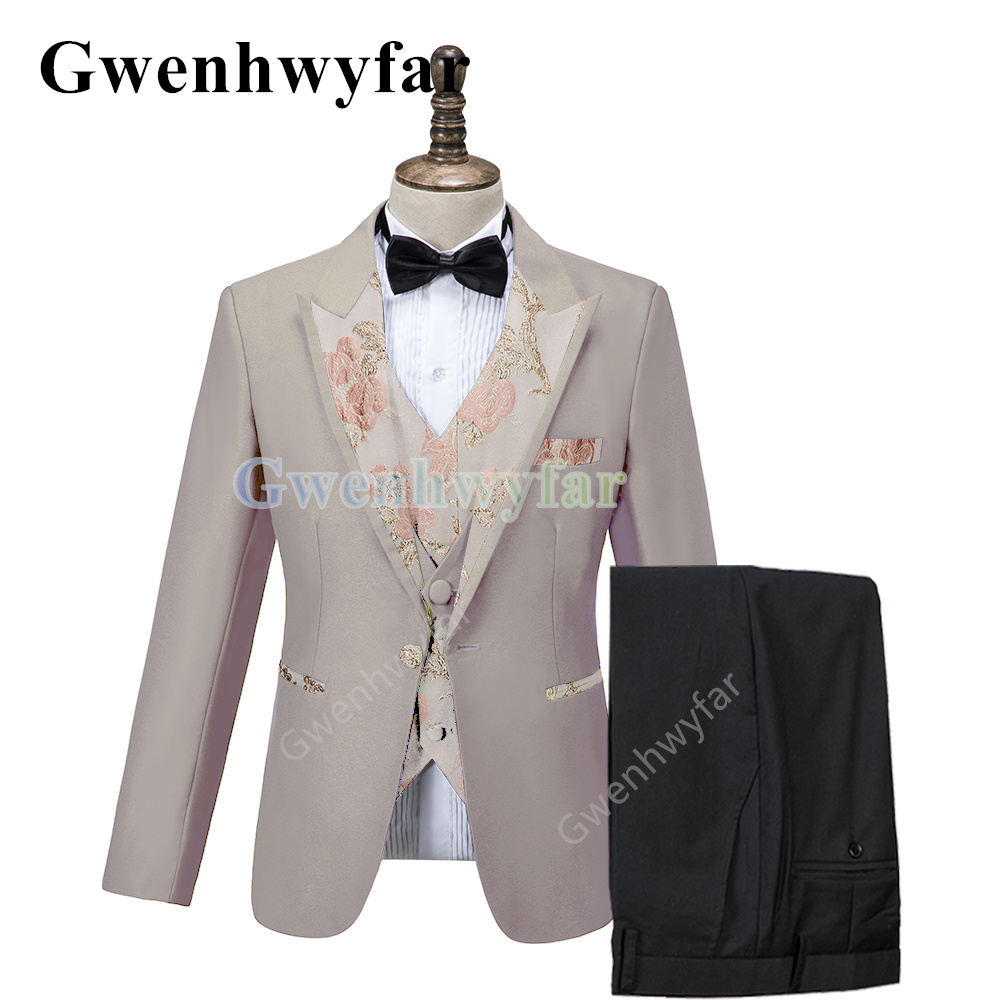 Men'S Grooming Trends - Gwenhwyfar Trend New Style Beige Blazer