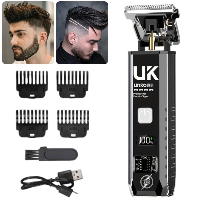 Electric Shaver Rotary - Aparador de Barba Elétrico T9 Sem