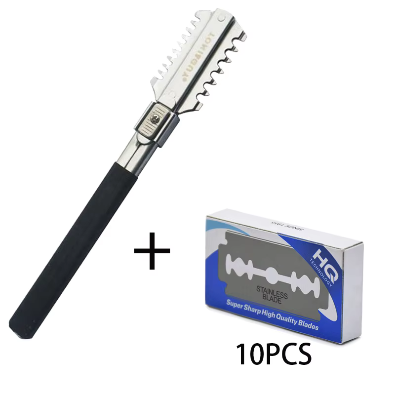 Dupla borda de barbear corte d - Men'S Grooming Trimmer avaliação e preço