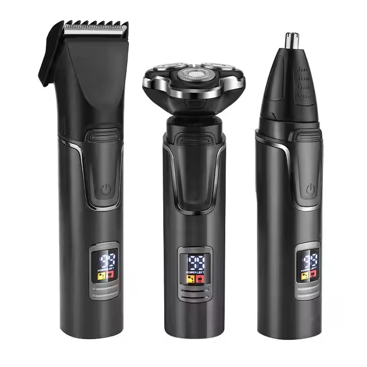 Aparador Elétrico 3 em 1: Barb - Electric Shaver Rotary avaliação e preço