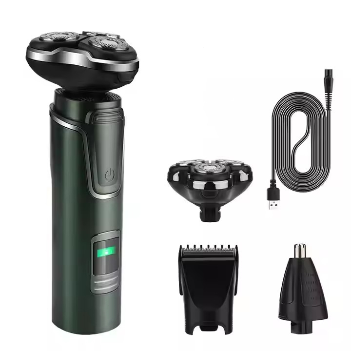 Aparador Elétrico 3 em 1: Barb - Electric Shaver Rotary avaliação e preço