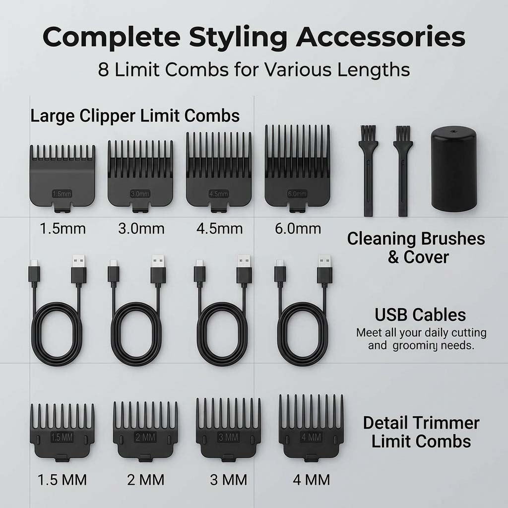 Conjunto de Máquina de Cortar  - Electric Shaver Rotary avaliação e preço