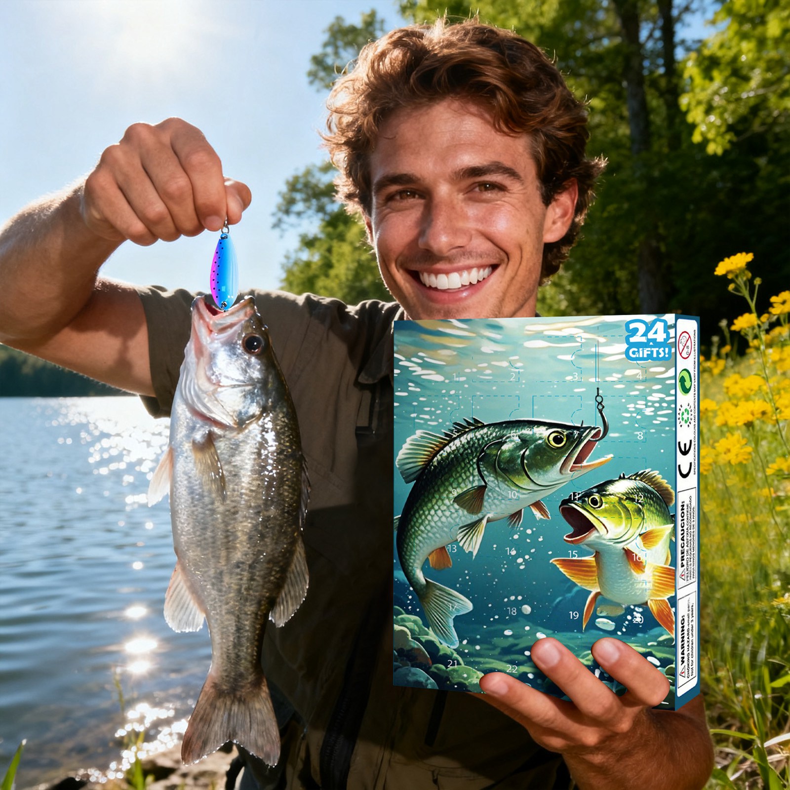 Calendário do advento pesca co - Mens Grooming Advent Calendar avaliação e preço