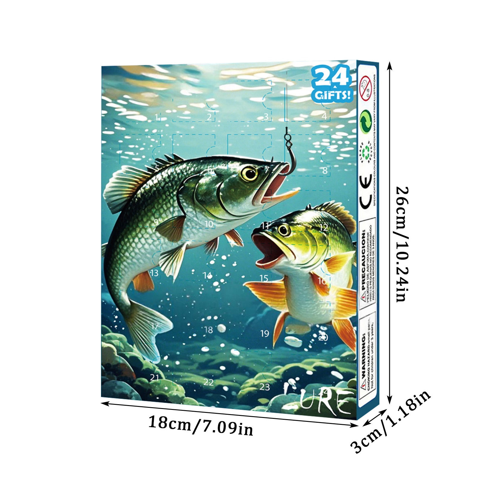 Calendário do advento pesca co - Mens Grooming Advent Calendar avaliação e preço