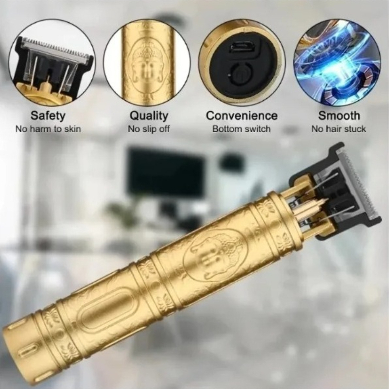 Aparador de Barba Elétrico T9  - Electric Shaver Rotary avaliação e preço