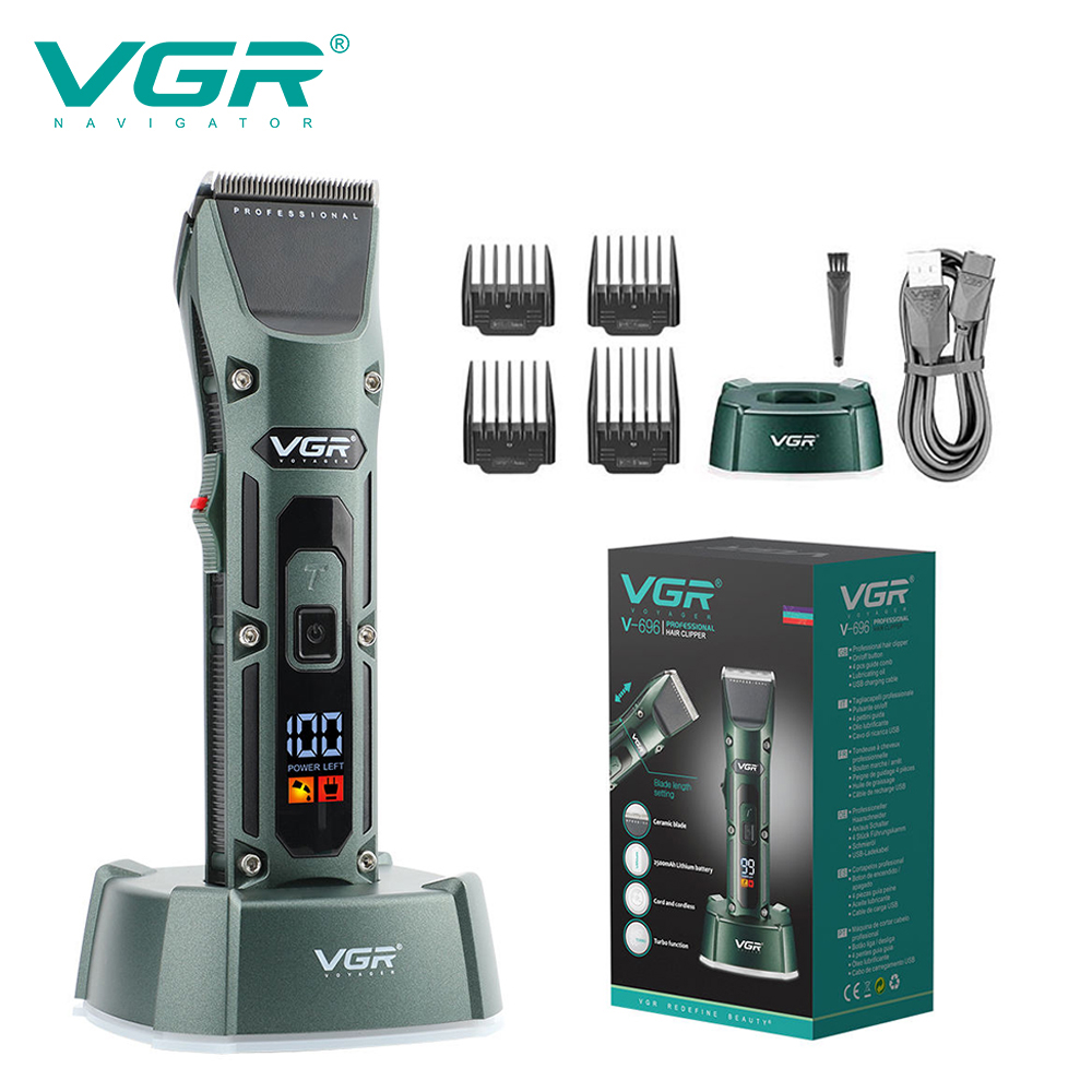 Vgr V-696 novo metal popular s - Electric Shaver Rotary avaliação e preço