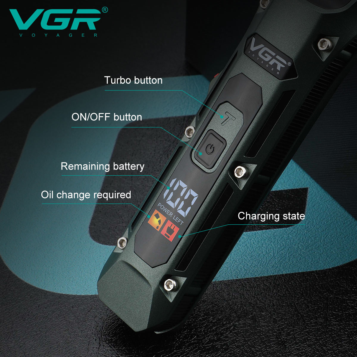 Vgr V-696 novo metal popular s - Electric Shaver Rotary avaliação e preço